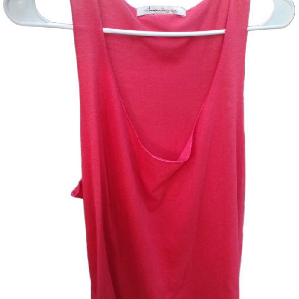 Sleeveless Red Top